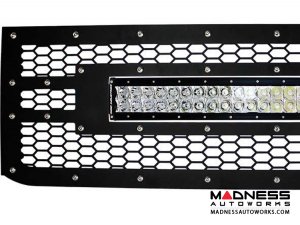 Chevrolet Silverado 2500/ 3500 30" RDS LED Light Bar Front Grille by Rigid Industries - 2015 - Light Included Chevrolet Silverado 2500/ 3500 30" RDS LED Light Bar Front Grille by Rigid Industries - 2015 - Light Included